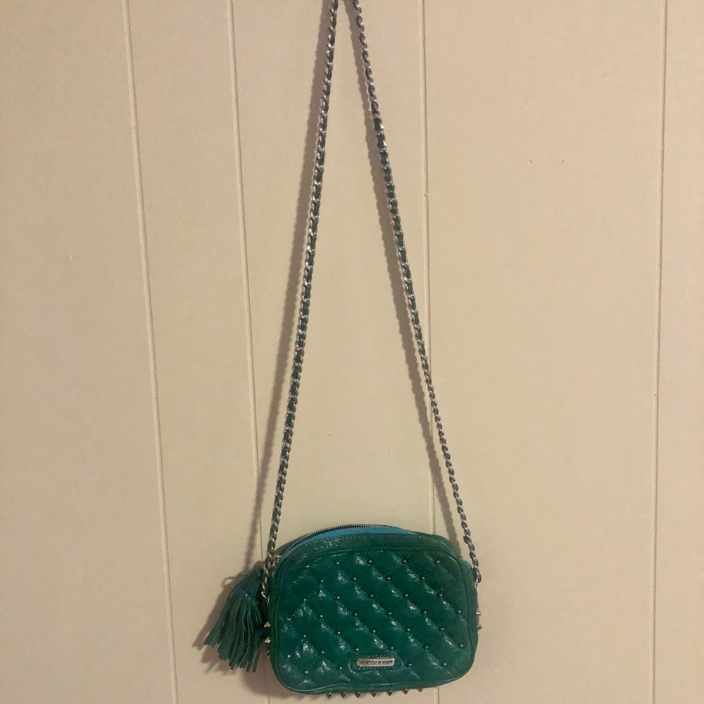 Green Studded Rebecca Minkoff Bag